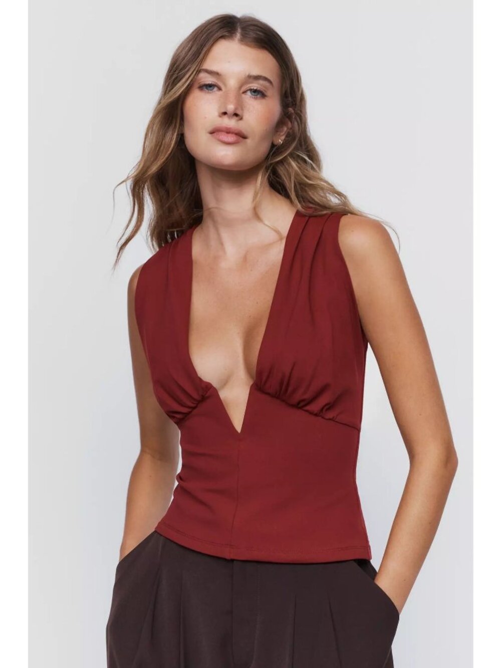 SM-51. Susana Monaco Plunge Tank Beaujolais